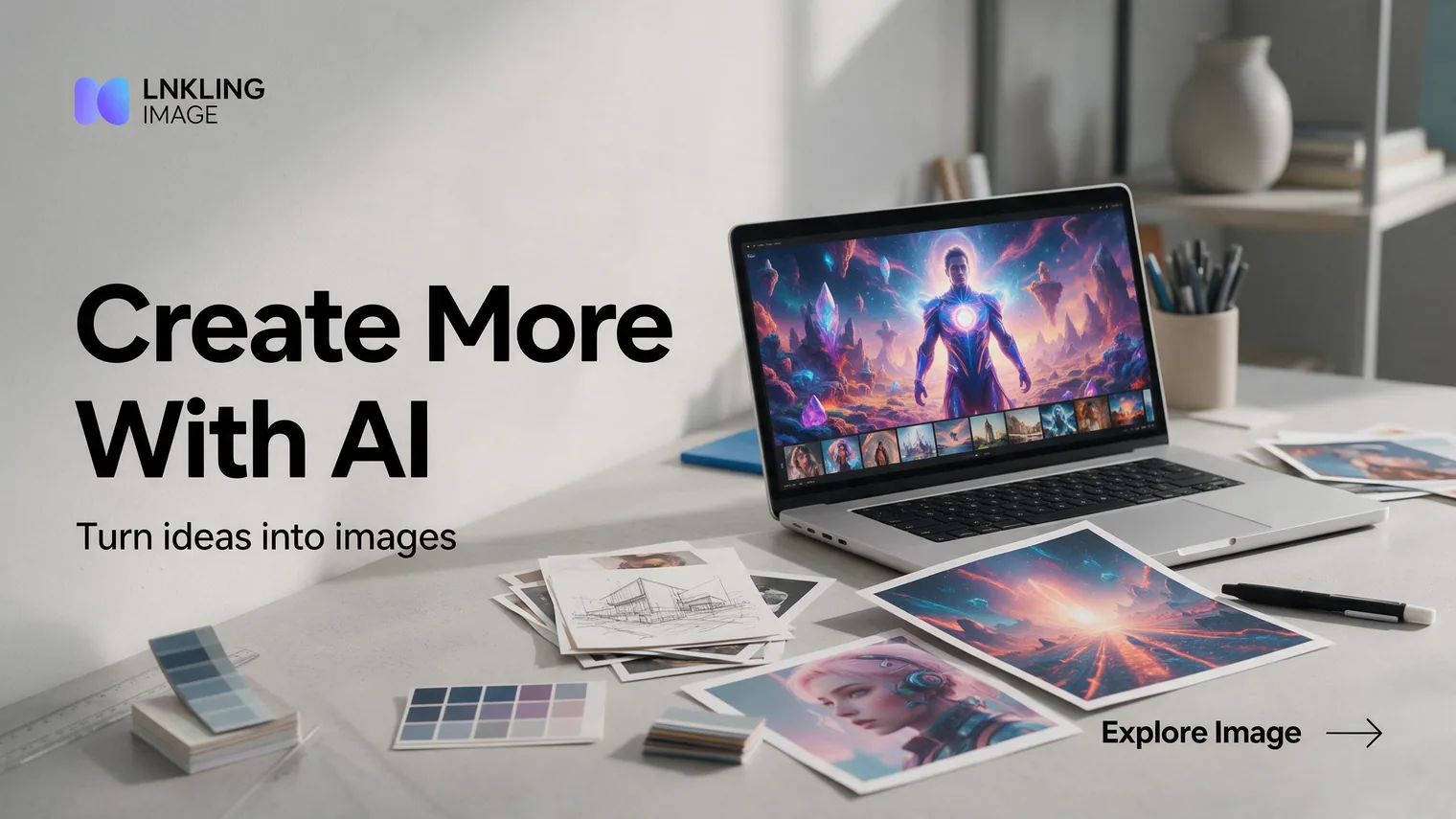 AI image tool campaign poster generated by Seedream 5.0 Pro from the shared prompt